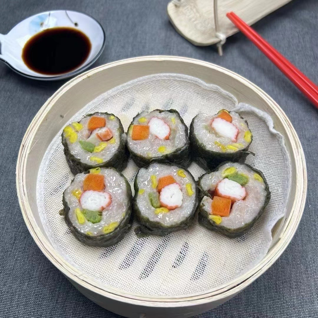 紫菜蟹柳粟米卷