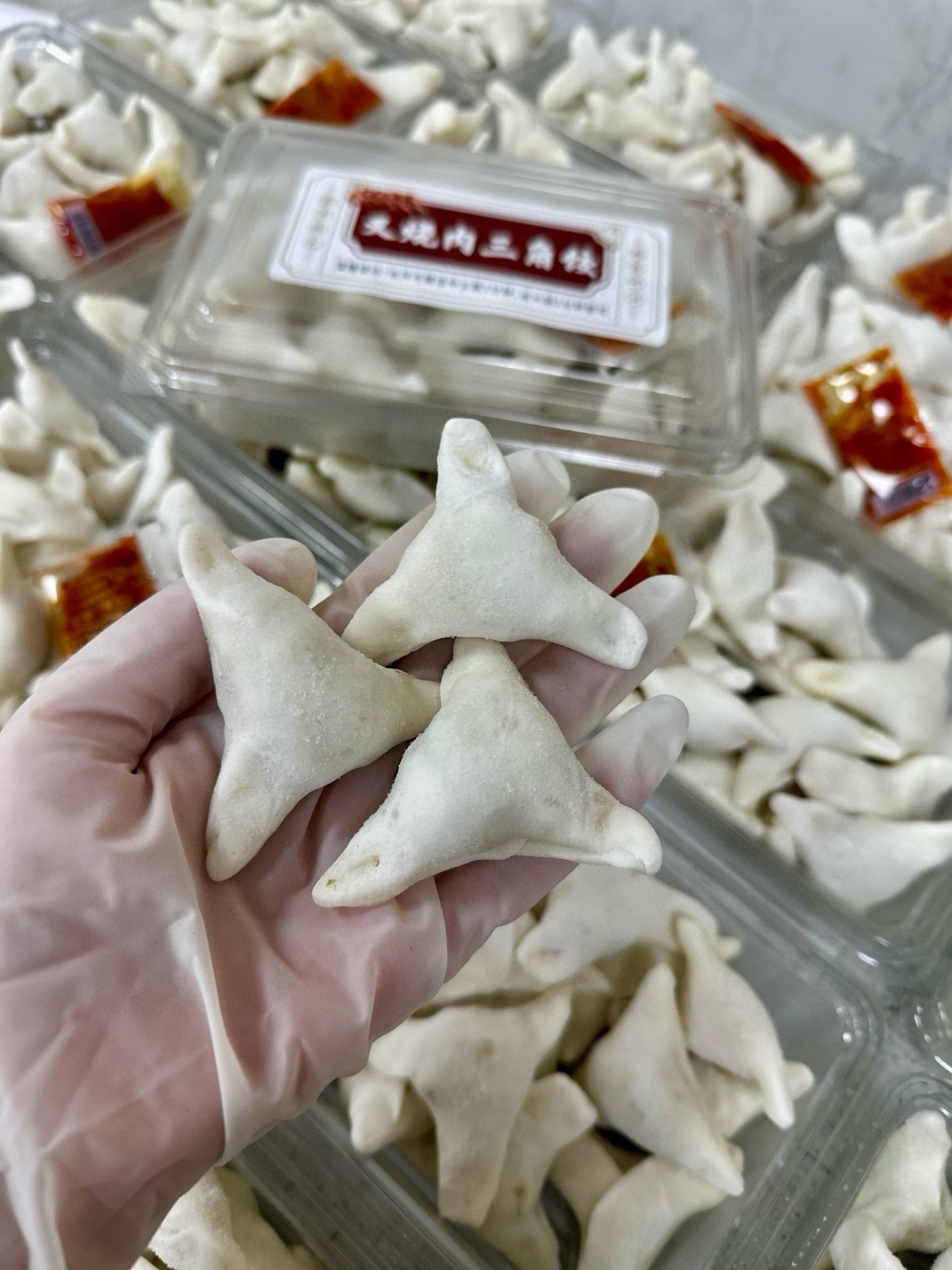 叉燒三角餃