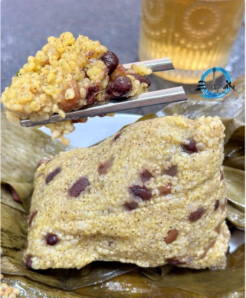 小米肉粽