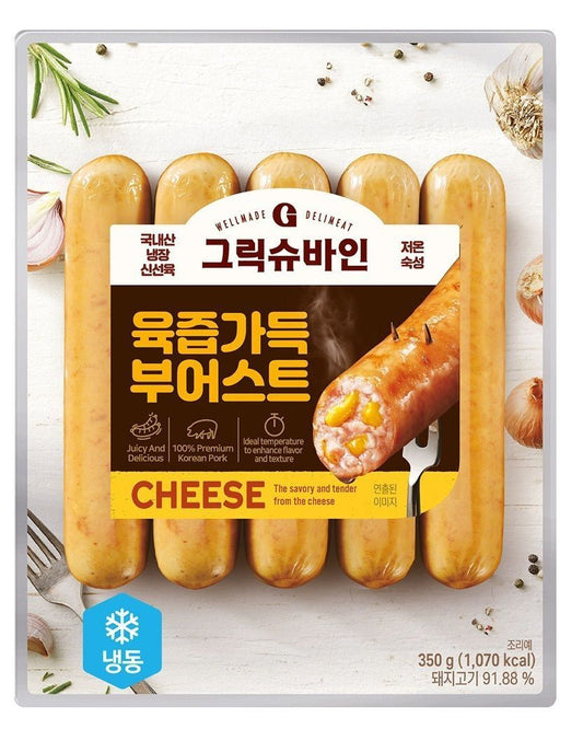 幸運豬門店 - 德式風味腸【350g】(急凍-18°C)