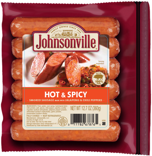 Johnsonville -煙燻辣椒香腸