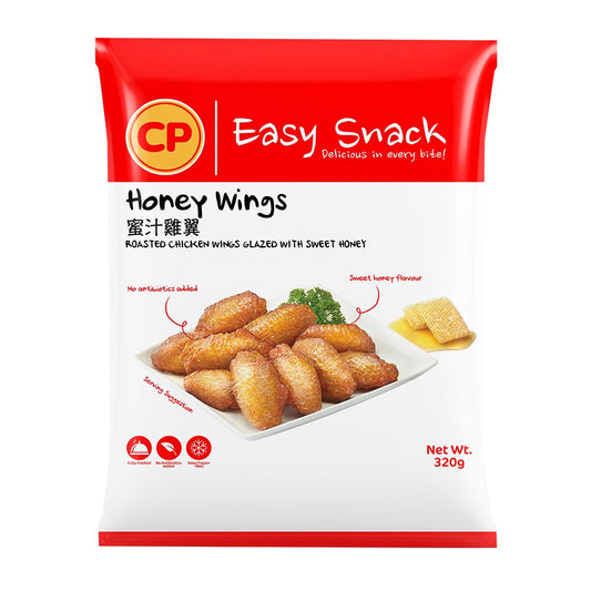 CP  Easy Snack - 蜜汁雞中翼【320g】(急凍-18°C)